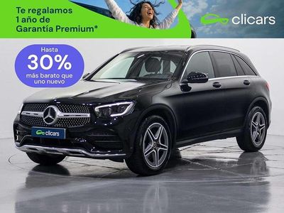 Usado Mercedes GLC300 245 CV (180 kW) 2020 Negro SUV