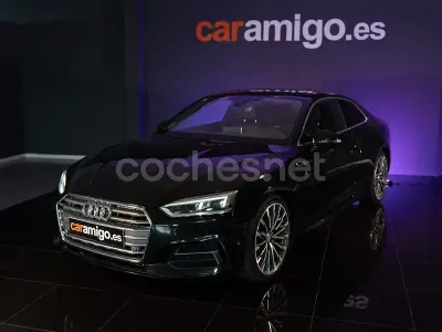 Usado Audi A5 190 CV (139 kW) 2018 Negro Coupe