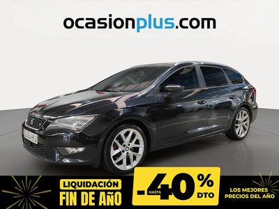 Negro Usado 2014 Seat Leon FR Monovolumen | 9900 € (Precio justo)