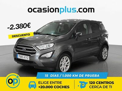 Usado Ford Ecosport Titanium 125 CV (91 kW) 2019 Gris / plata SUV