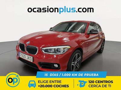 Usado BMW 118 150 CV (110 kW) 2015 Rojo Utilitario