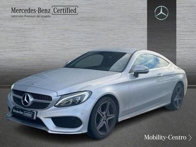 Usado Mercedes C220 170 CV (125 kW) 2017 Iridiumsilber  metalliclack Coupe