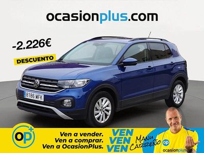 Usado VW T-Cross Sportline 150 CV (110 kW) 2023 Azul SUV