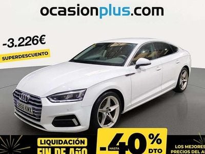Blanco Usado 2018 Audi A5 Sportback Sport Utilitario | 27.264 € (Precio justo)