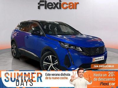 Azul Usado 2021 Peugeot 3008 GT SUV | 19.990 € (Un poco caro)