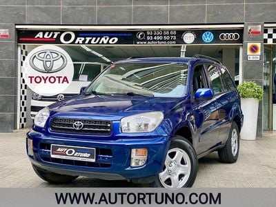 Usado Toyota RAV4 Luna 125 CV (91 kW) 2003 Azul SUV