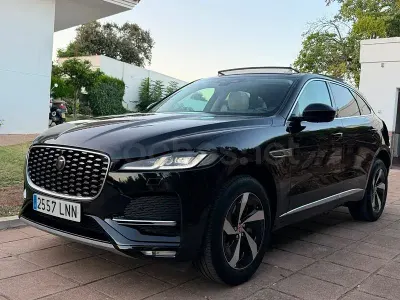 Usado Jaguar F-Pace S 204 CV (150 kW) 2021 Negro SUV