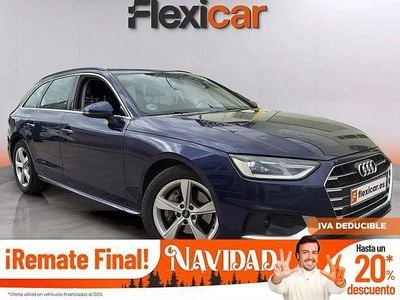 Azul Usado 2021 Audi A4 Advanced Plus Familiar | 24.990 € (Precio justo)