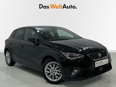 Usado Seat Ibiza FR 115 CV (84 kW) 2025 Negro Utilitario