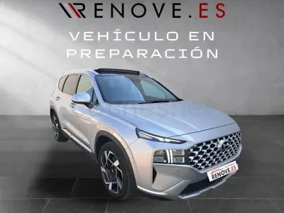 Usado Hyundai Santa Fe 230 CV (169 kW) 2022 Gris / plata SUV