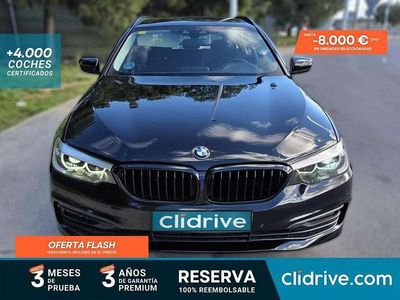 Usado BMW 520 190 CV (139 kW) 2019 Negro Familiar