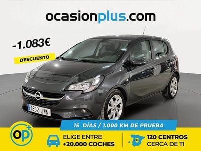 Usado Opel Corsa Selective 90 CV (66 kW) 2017 Gris Utilitario