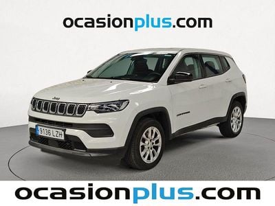Usado Jeep Compass Longitude 131 CV (96 kW) 2022 Negro SUV