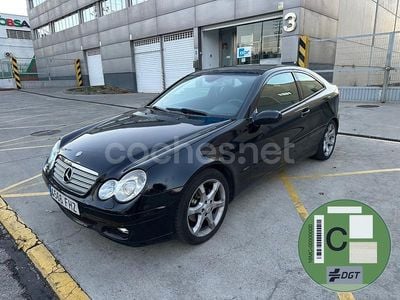 Usado Mercedes C180 Sport Edition 143 CV (105 kW) 2007 Negro Berlina
