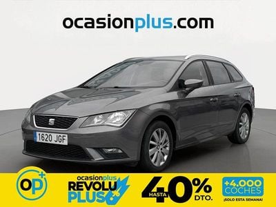 Usado Seat Leon Style 105 CV (77 kW) 2015 Gris Monovolumen