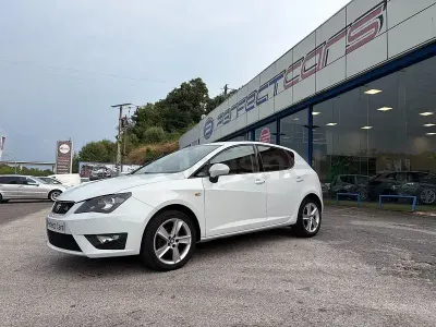 Usado Seat Ibiza FR 105 CV (77 kW) 2014 Blanco Berlina