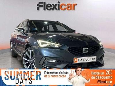 Usado Seat Leon FR 204 CV (150 kW) 2020 Azul Berlina