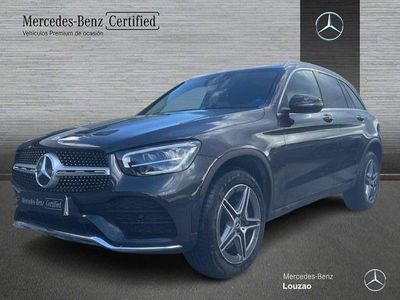 Usado Mercedes GLC300e AMG line 306 CV (225 kW) 2021 Gris grafito