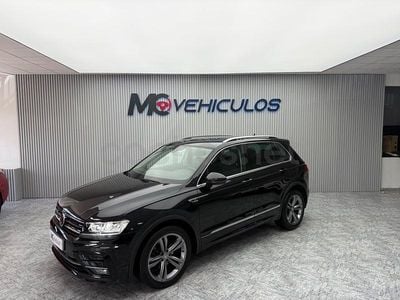 Usado VW Tiguan R-line 150 CV (110 kW) 2020 Negro SUV