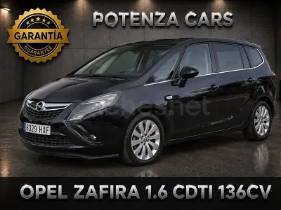 Usado Opel Zafira Family 140 CV (102 kW) 2014 Negro Monovolumen