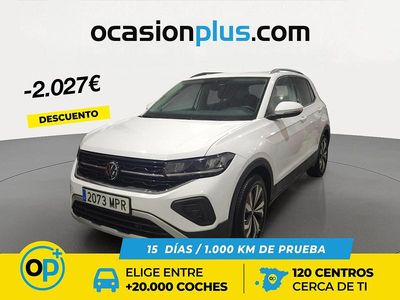 Usado VW T-Cross 116 CV (85 kW) 2024 Blanco SUV