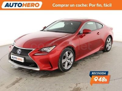 Usado Lexus RC300h Executive Line 223 CV (164 kW) 2016 Rojo Coupe