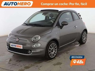 Gris Usado 2022 Fiat 500 Dolcevita Descapotable | 11.635 € (Precio justo)