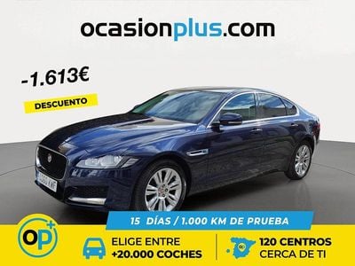 Usado Jaguar XF Prestige 180 CV (132 kW) 2019 Azul Berlina