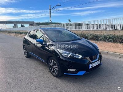 Usado Nissan Micra 90 CV (66 kW) 2017 Negro Berlina