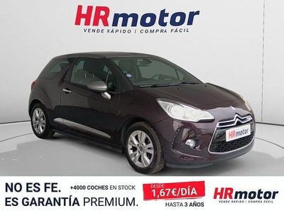Usado DS Automobiles DS3 Style 110 CV (80 kW) 2015 Rojo Utilitario