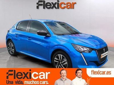 Usado Peugeot 208 Active 100 CV (73 kW) 2022 Azul Utilitario