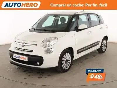 Usado Fiat 500L Pop Star 95 CV (69 kW) 2015 Blanco Monovolumen