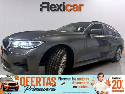 Usado BMW 320e 190 CV (139 kW) 2021 Negro Familiar