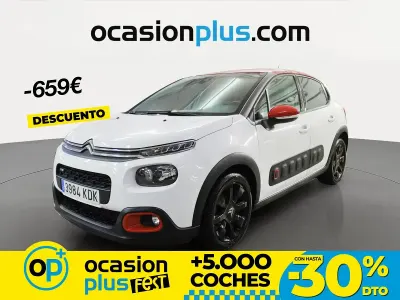 Usado Citroën C3 PureTech 82 HP (60 kW) 2017 Branco
