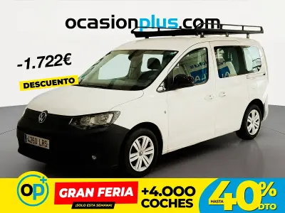 Usado VW Caddy 122 CV (89 kW) 2021 Blanco Monovolumen