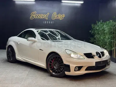 Usado Mercedes SLK55 AMG AMG 360 CV (264 kW) 2004 Blanco Descapotable