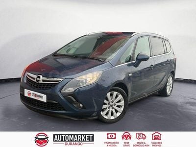 Usado Opel Zafira Tourer Selective 110 CV (80 kW) 2012 Azul Monovolumen