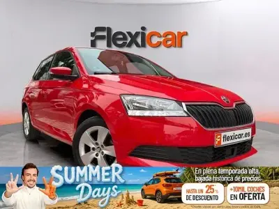 Usado Skoda Fabia Active 75 CV (55 kW) 2019 Rojo Utilitario