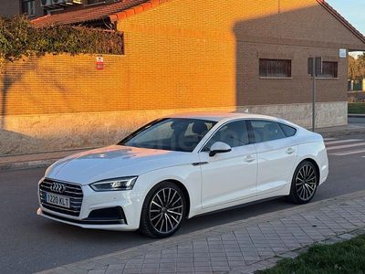 Usado Audi A5 Sportback Sport 190 CV (139 kW) 2018 Blanco Utilitario