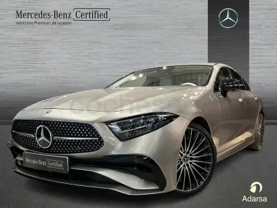 Usado Mercedes CLS220 AMG line 194 CV (142 kW) 2023 Plateado Coupe