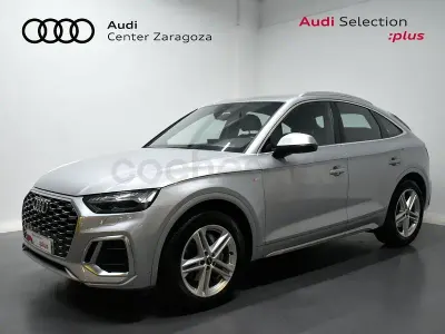 Usado Audi Q5 Sportback S-Line 163 CV (119 kW) 2022 Gris / plata SUV