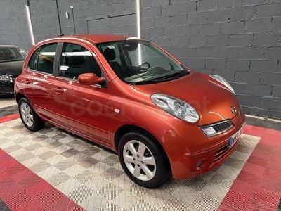 Usado Nissan Micra 88 CV (64 kW) 2007 Naranja Berlina