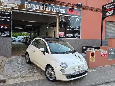 Usado Fiat 500 Lounge 69 CV (50 kW) 2011 Blanco Berlina