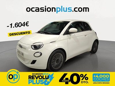Usado Fiat 500e Icon 86 kW (118 CV) 2022 Blanco Utilitario