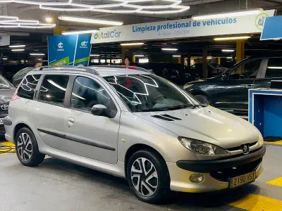 Usado Peugeot 206 90 CV (66 kW) 2006 Gris / plata Familiar