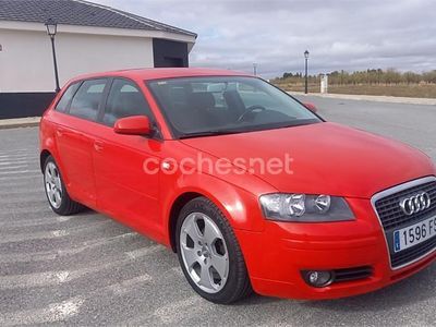 Rojo Usado 2008 Audi A3 Attraction Berlina | 6200 € (Precio justo)