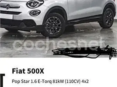 Usado Fiat 500X Pop 110 CV (80 kW) 2019 Gris / plata SUV