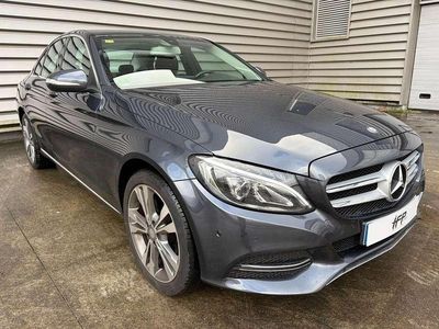 Usado Mercedes C220 Avantgarde 170 CV (125 kW) 2015 Gris Berlina