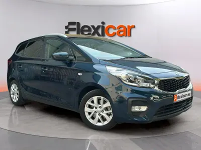 Usado Kia Carens 136 CV (100 kW) 2017 Azul Monovolumen