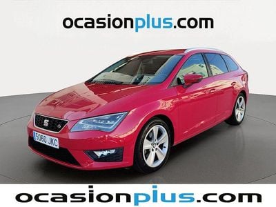 Usado Seat Leon FR 150 CV (110 kW) 2015 Rojo Utilitario